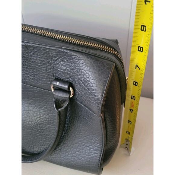 Kate Spade Black Romy Perri Lane Leather Perforated Satchel/Crossbody Bag - Picture 13 of 16